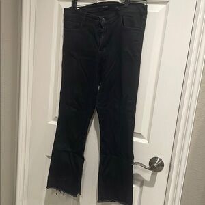 J Brand Black Straight Leg Jeans